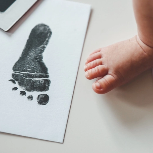Wyraźne i czyste odciski bez bałaganu