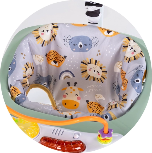 Wygodne i regulowane na wysokość siedzisko