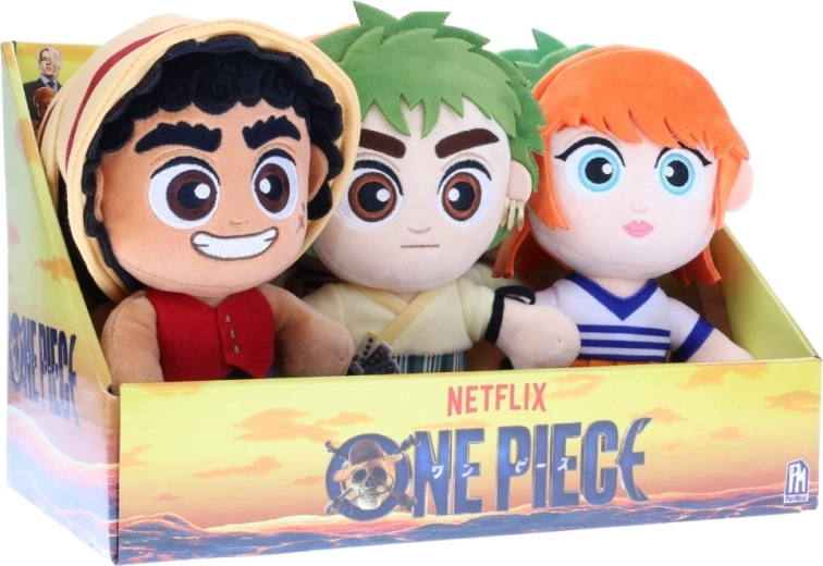 One Piece pluszowa figurka – display 9 szt.