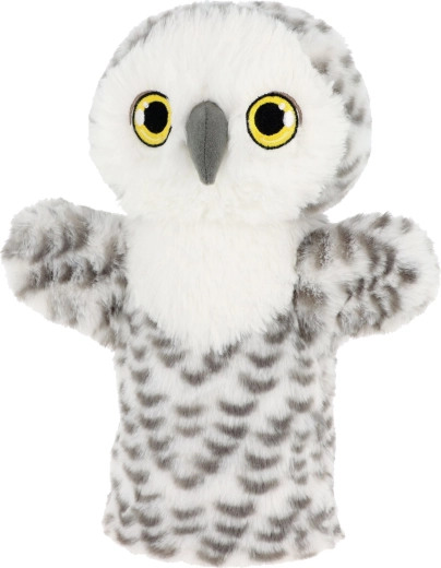 Keel Toys SE3077-7 Keeleco Sowa – eko pluszowy pacynka na rękę 27 cm