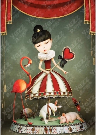 Puzzle Dziewczyna z wesołego miasteczka 1000 elementów