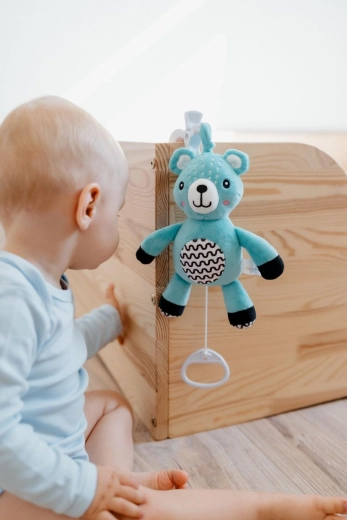 Uspokajająca kołysanka po pociągnięciu