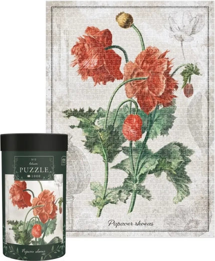 Puzzle Botanic: mak polny 1000 elementów