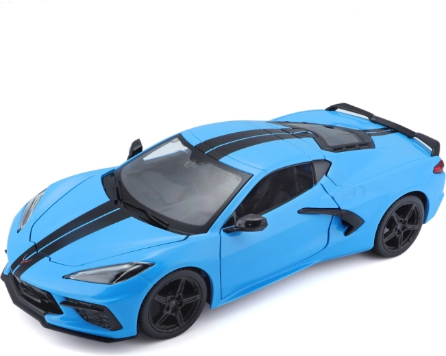 Maisto Chevrolet Corvette Stingray Coupe Z51 2020 niebieski 1:24