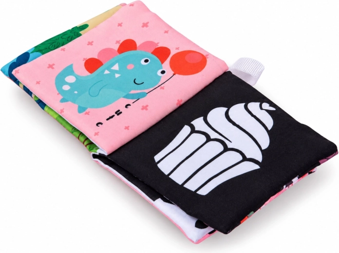 Poduszeczka i miękka książeczka do zabawy na brzuszku
