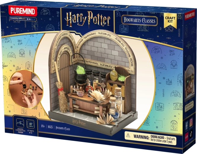 Drewniane puzzle 3D DIY marki Puremind