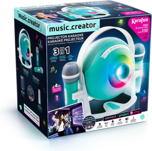 Creator karaoke z projektorem