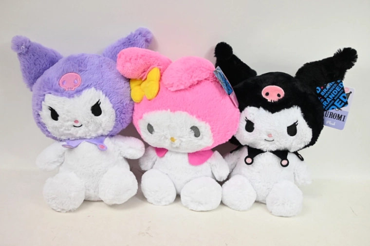 Pluszowa maskotka Sanrio Kuromi / My Melody 30 cm