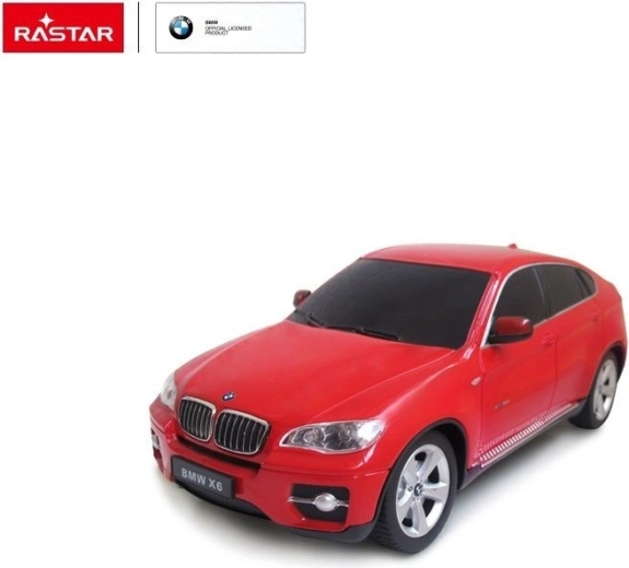 Rastar BMW X6 samochód RC sterowany zdalnie 1:24 czerwony