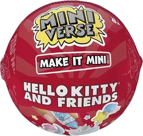 MGA Miniverse Mini Sanrio Hello Kitty seria 4 - 1 sztuka
