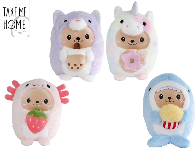 Pluszowe kawaii zwierzątko z motywem jedzenia 23 cm Take Me Home