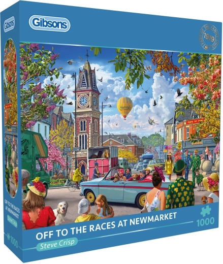 Puzzle Gibsons „Wyścigi w Newmarkecie” 1000 elementów
