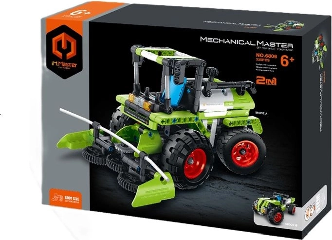 Mechanical Master zestaw konstrukcyjny kombajn 2w1 336 elementów - 1 sztuka