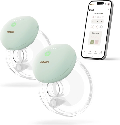 Neno Ovio Twin bezprzewodowy podwójny laktator hands-free z aplikacją
