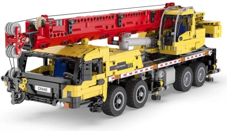 Stabilne podwozie i 8 gumowych kół