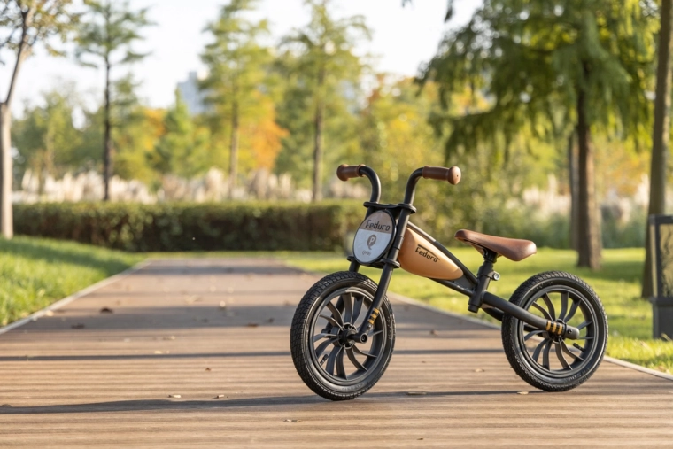 Stabilna jazda dzięki pompowanym kołom 12"