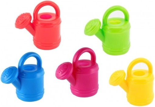 Plastowa dziecięca konewka do podlewania 220 ml, mix kolorów
