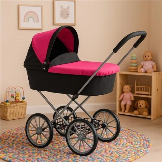 Stabilna konstrukcja i duże szprychowe koła