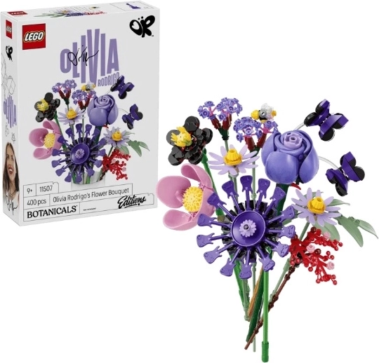 LEGO Botanicals bukiet kwiatów Olivii Rodrigo