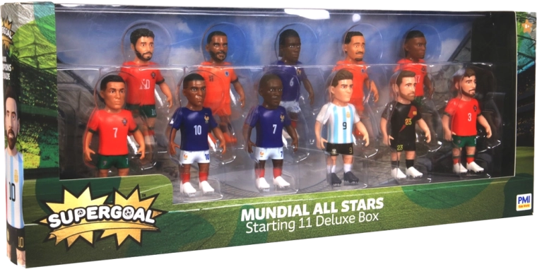 Figurki piłkarzy Supergoal Deluxe Box 11 szt.