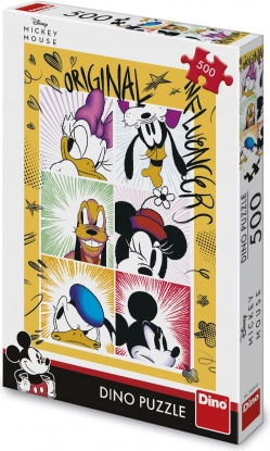 Puzzle Disney Ekipa Myszki Miki 500 elementów