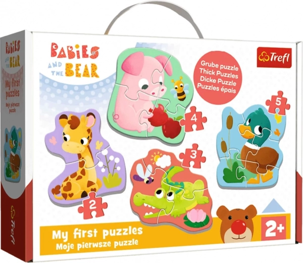 Puzzle Baby Classic – maluszkowe zwierzątka TREFL