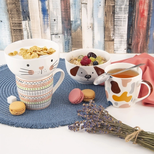 Wysokiej jakości porcelana do zmywarki i mikrofali