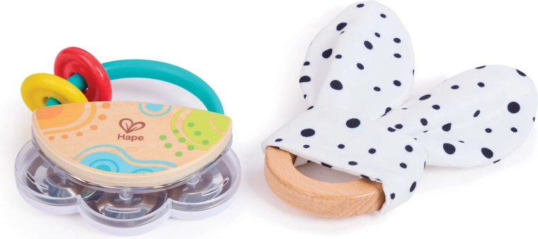 Miękka piłka i gryzak dla pierwszych chwytów