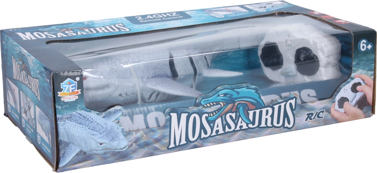 Morski jaszczur Mosasaurus RC zdalnie sterowany 36 cm
