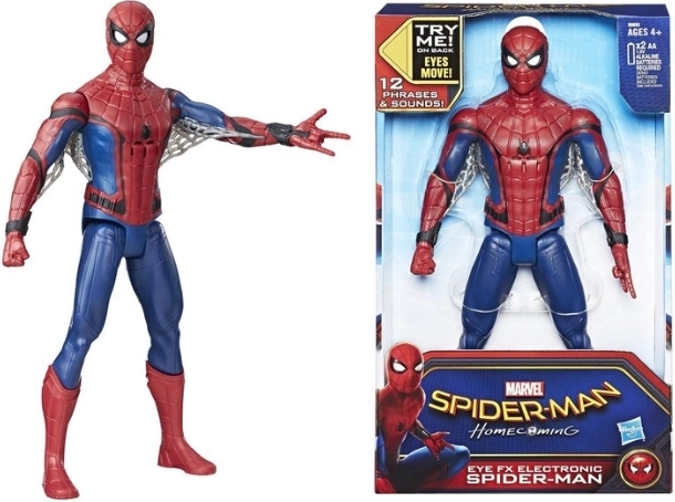 Figurka Spider-Man Homecoming z efektami dźwiękowymi, 30 cm