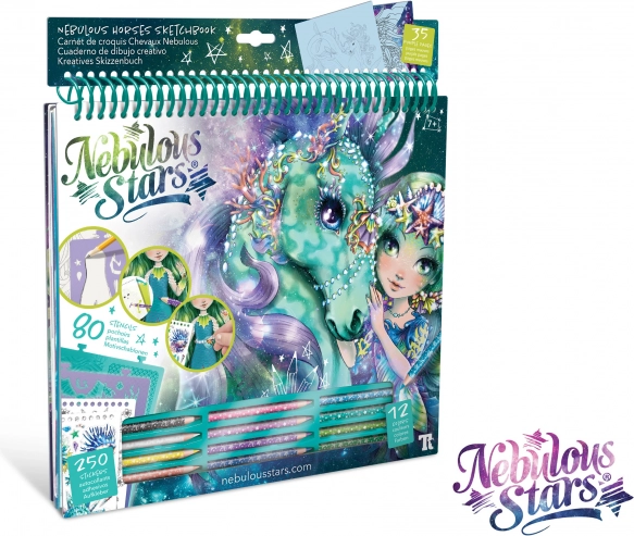 Nebulous Stars kreatywne kolorowanki – zielone