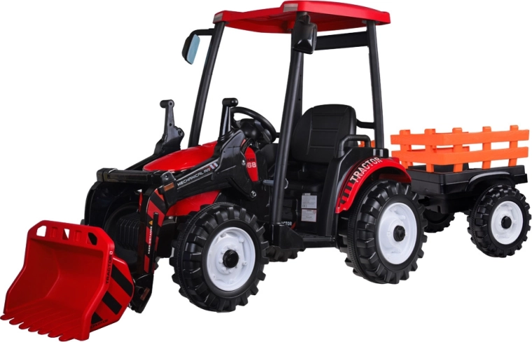 Ruchoma łyżka i odłączana przyczepa