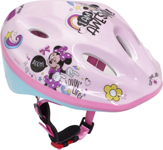 Dziecięcy kask rowerowy Disney Minnie Mouse 52–56 cm