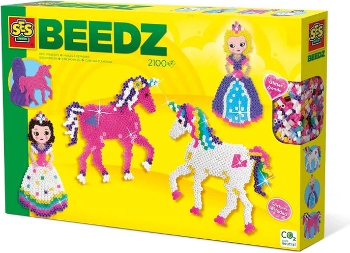 Ses Creative Beedz koraliki do prasowania – księżniczki i jednorożce