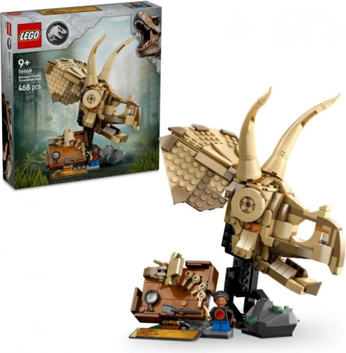 LEGO Jurassic World Szkielet Triceratopsa
