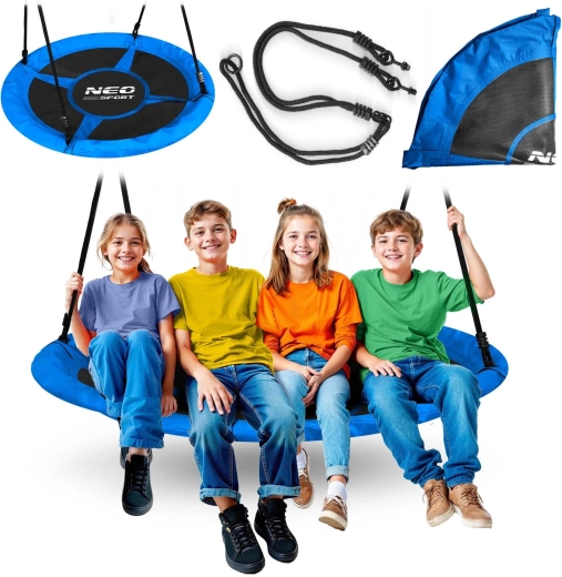 Huśtawka bocianie gniazdo Neo-Sport Swingo 120 cm