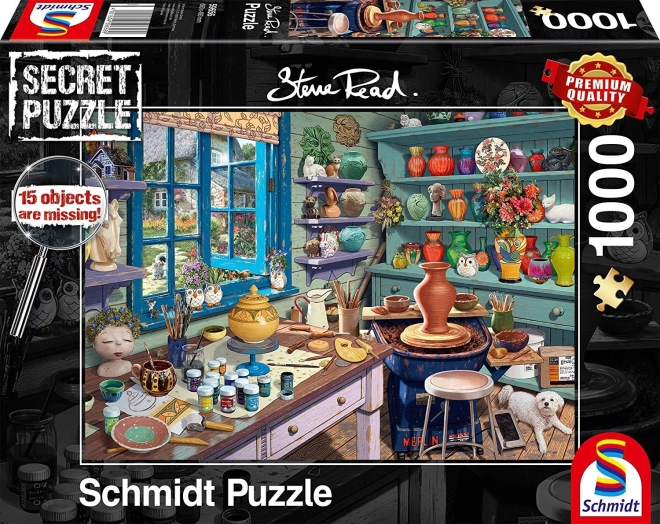 Schmidt Secret puzzle garncarska pracownia 1000 elementów