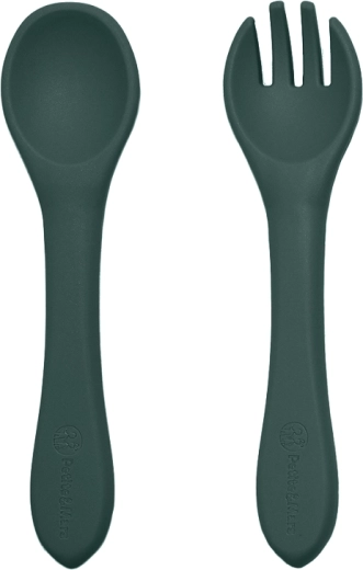 Ergonomiczne silikonowe sztućce delikatne dla dziąseł