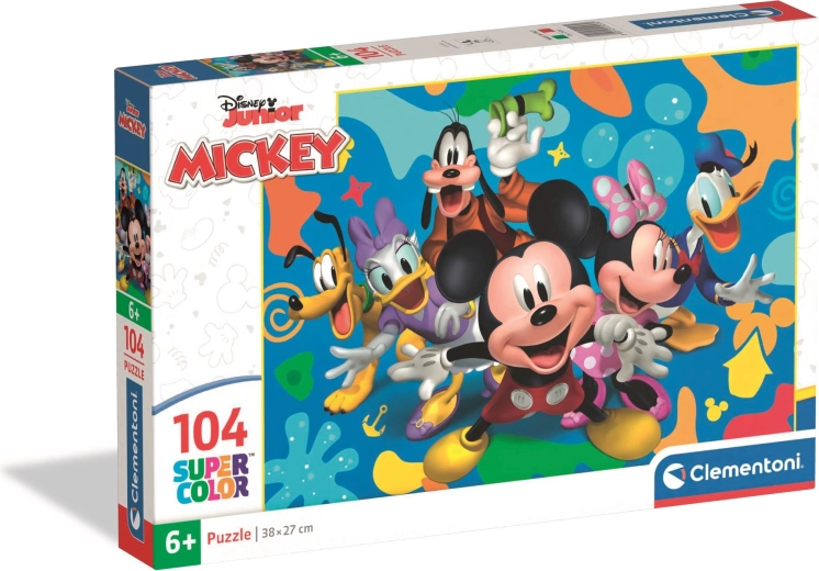 Clementoni puzzle 104 elementy Disney MICKEY I PRZYJACIELE