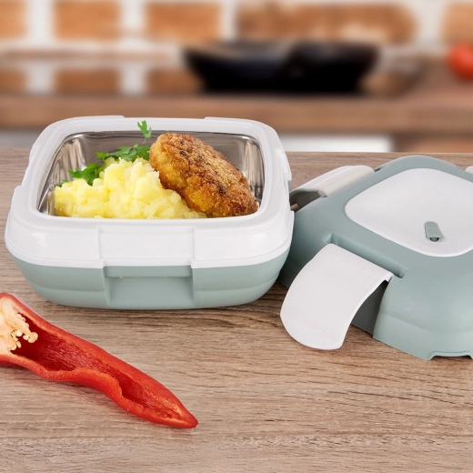 Długotrwałe utrzymanie temperatury dzięki stalowej wkładce