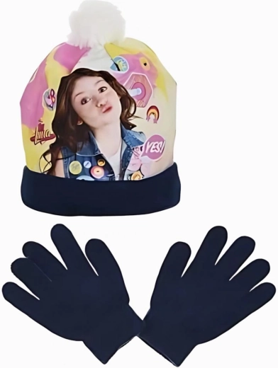 Czapka zimowa i rękawiczki Soy Luna