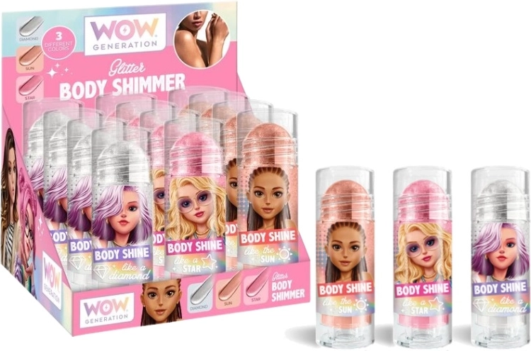 WoW Generation brokat do ciała z aplikatorem roll-on