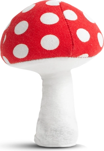 Tekstylna dekoracyjna grzybka 16 cm