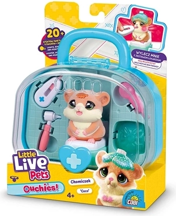 Little Live Pets Ouchies interaktywny chomik Coco