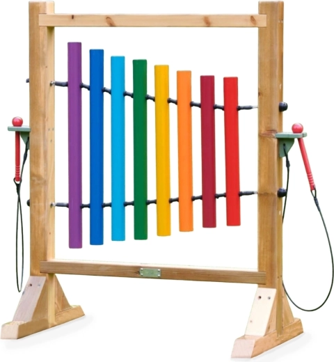 Zewnętrzne kolorowe dzwonki wietrzne MASTERKIDZ