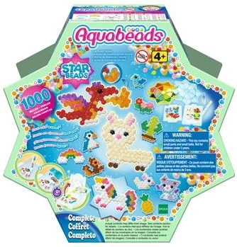 Aquabeads Studio zestaw startowy z koralikami w kształcie gwiazdek