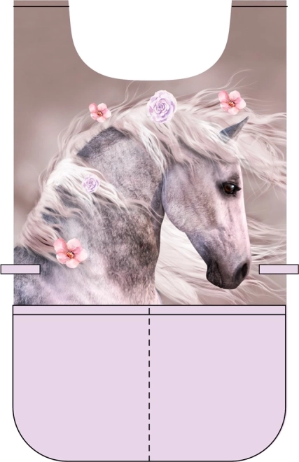 dziecięcy fartuszek ponczo Koń Romantic