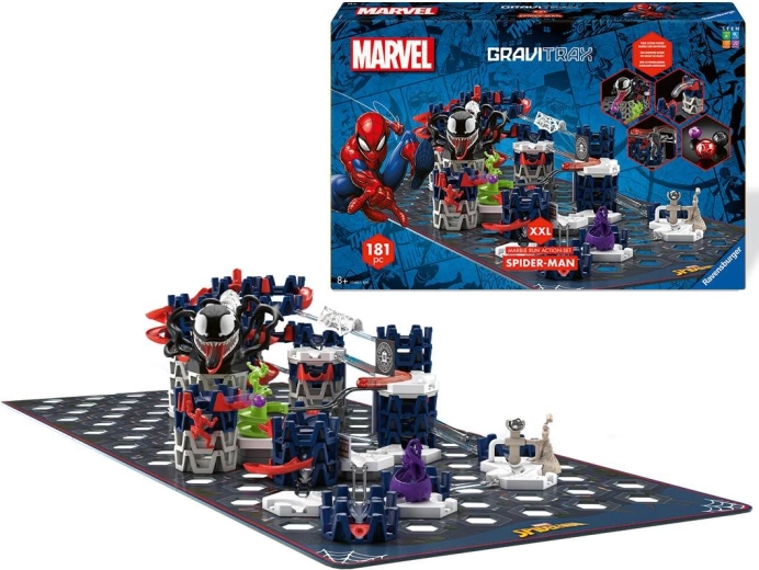 GraviTrax Spider-Man zestaw startowy XXL