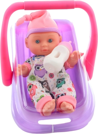 Buteleczka i uroczy strój w sówki