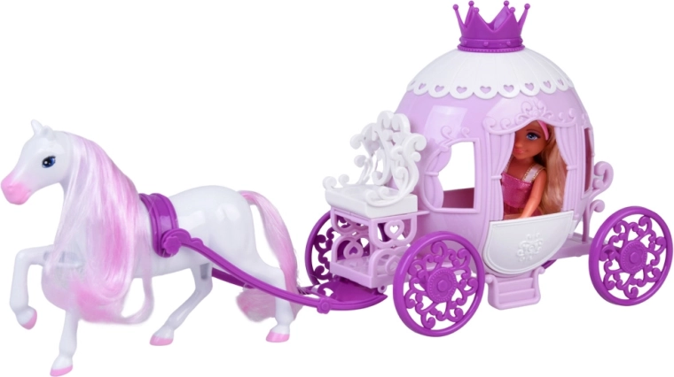 Magiczny powóz ciągnięty przez konia